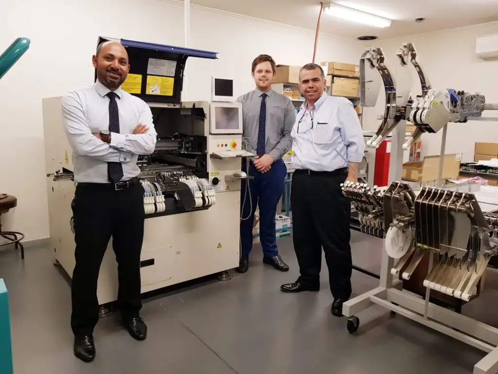 Audit team on the job