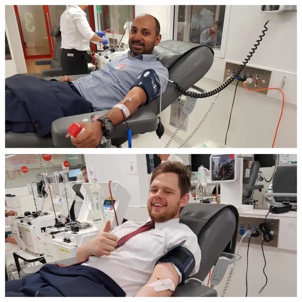 Team Blood Donations